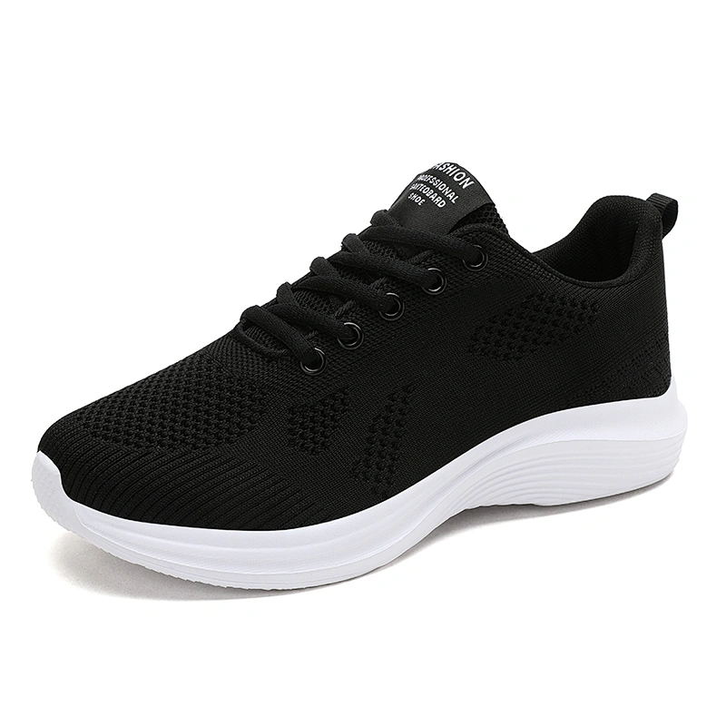 Hot sale lightweight Women Lace Up Sneakers gym Shoes lady walking casual sports running shoes
