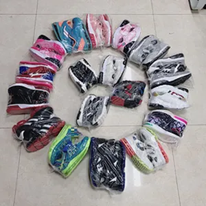 child Stock shoes mixed children's air cushioned sneakers in stock shoe stock lots