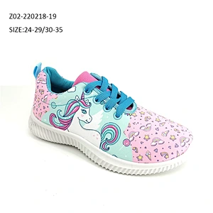 New Lace-Up Mesh injection kids Sneakers children casual Sport School running shoes