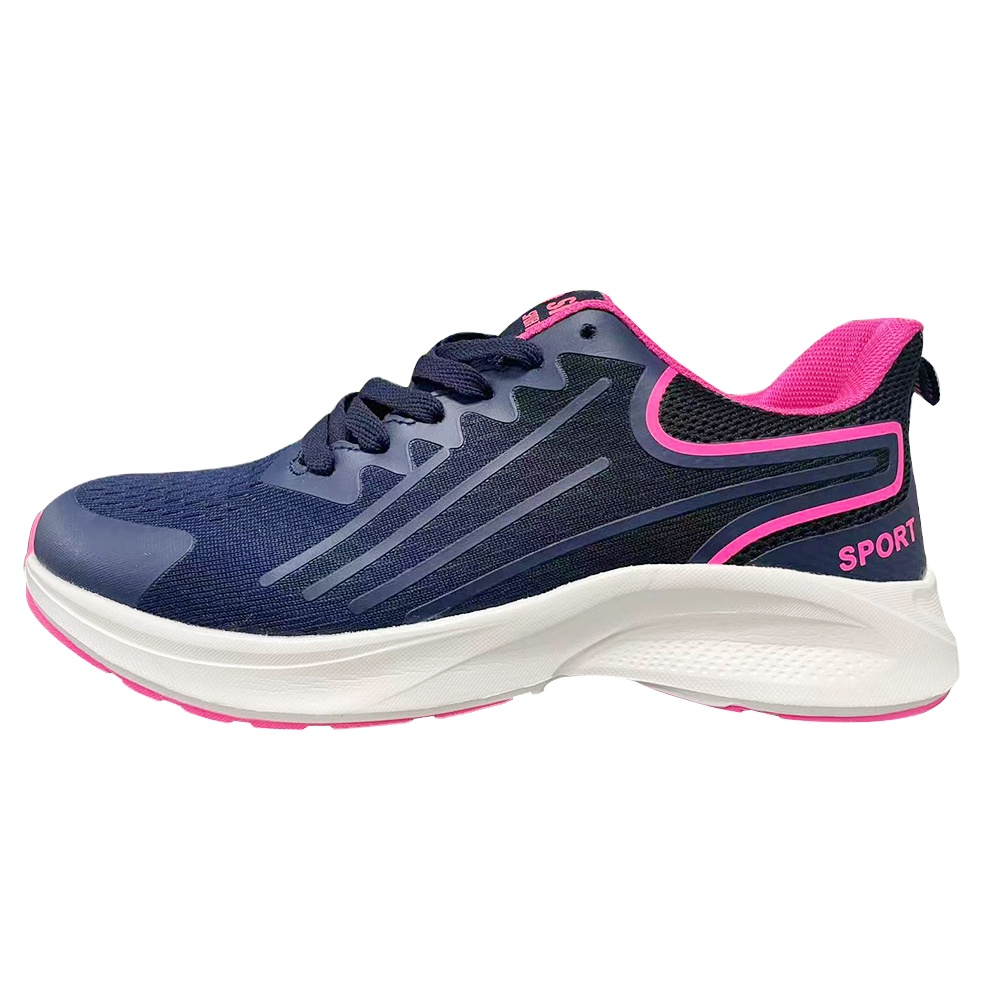 Custom women casual running shoes fashion breathable walking sneakers
