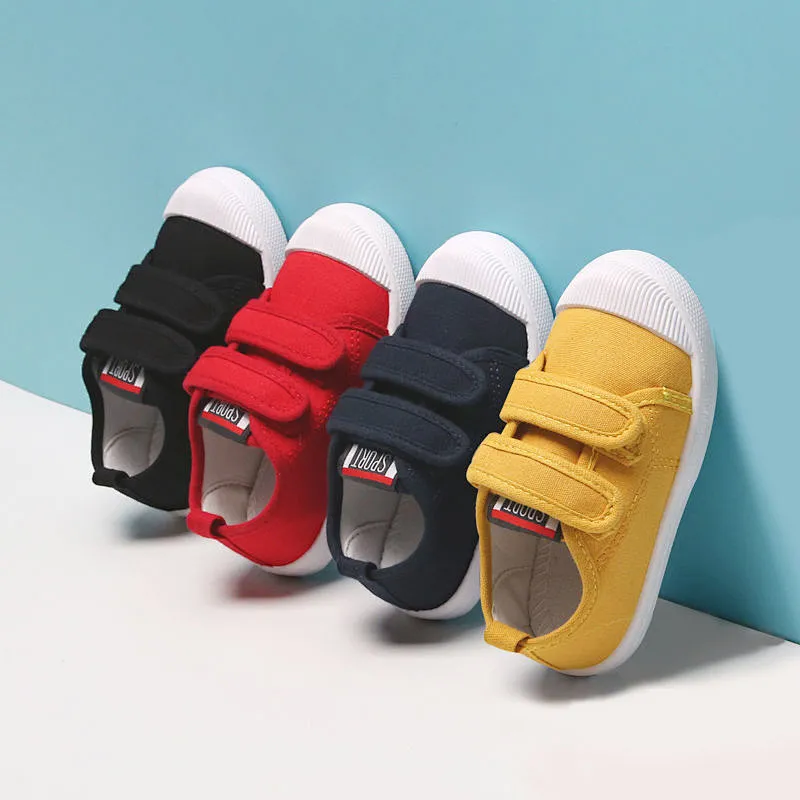 Best Seller cheap Kids canvas trendy shoes infant toddler sneakers