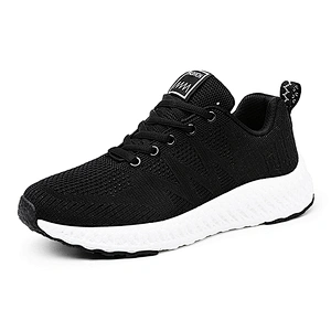 New Designed Fly Knit Upper Sports Running Casual Shoes for Women