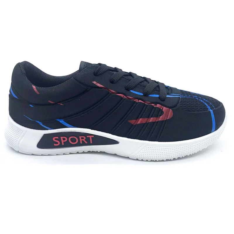 OEM Factory Fashion Style Custom Men Injection Footwear Sports Running Sneaker Shoes