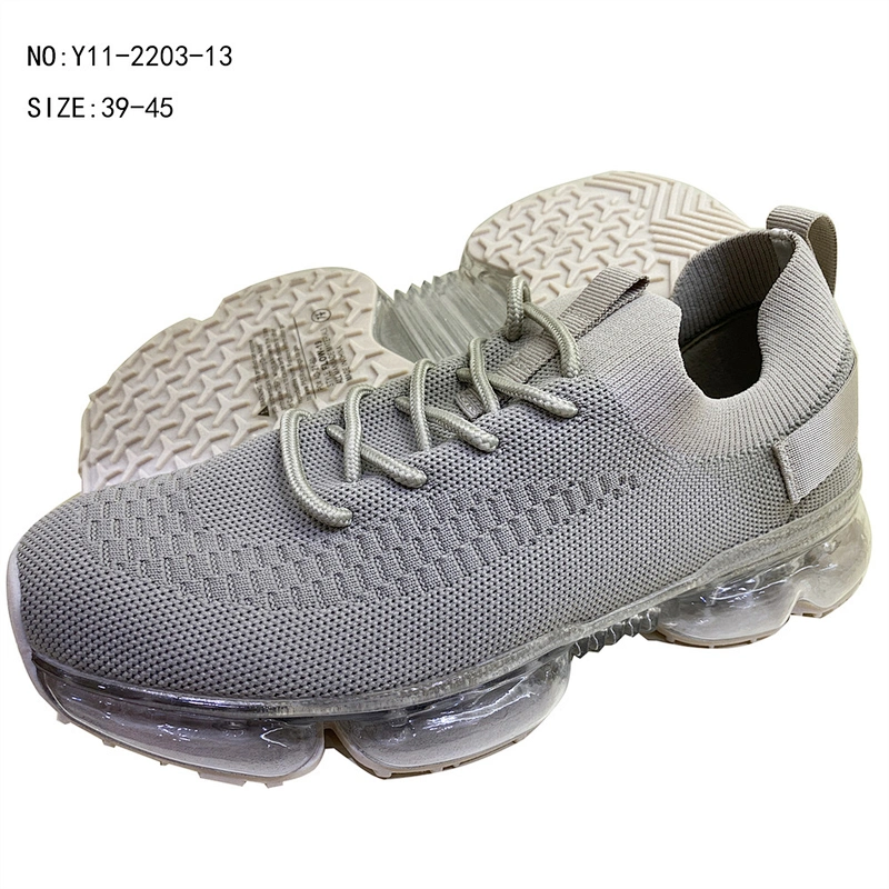 High Quality custom men Running Sports Shoes Men sneakers Fashion fly knitted Casual Shoes