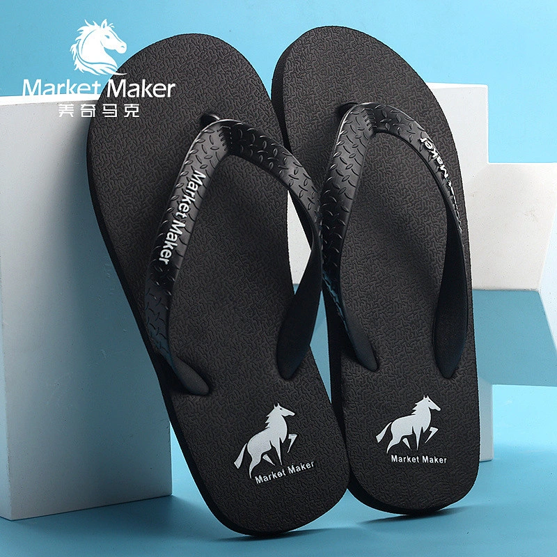 New Design men beach sandals Fashion Men outdoor Slippers Custom  Flip Flops