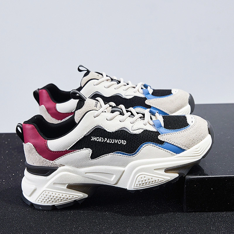 New Fashion Chunky Women Running Sneaker Casual Tennis Sport Shoes for Ladies