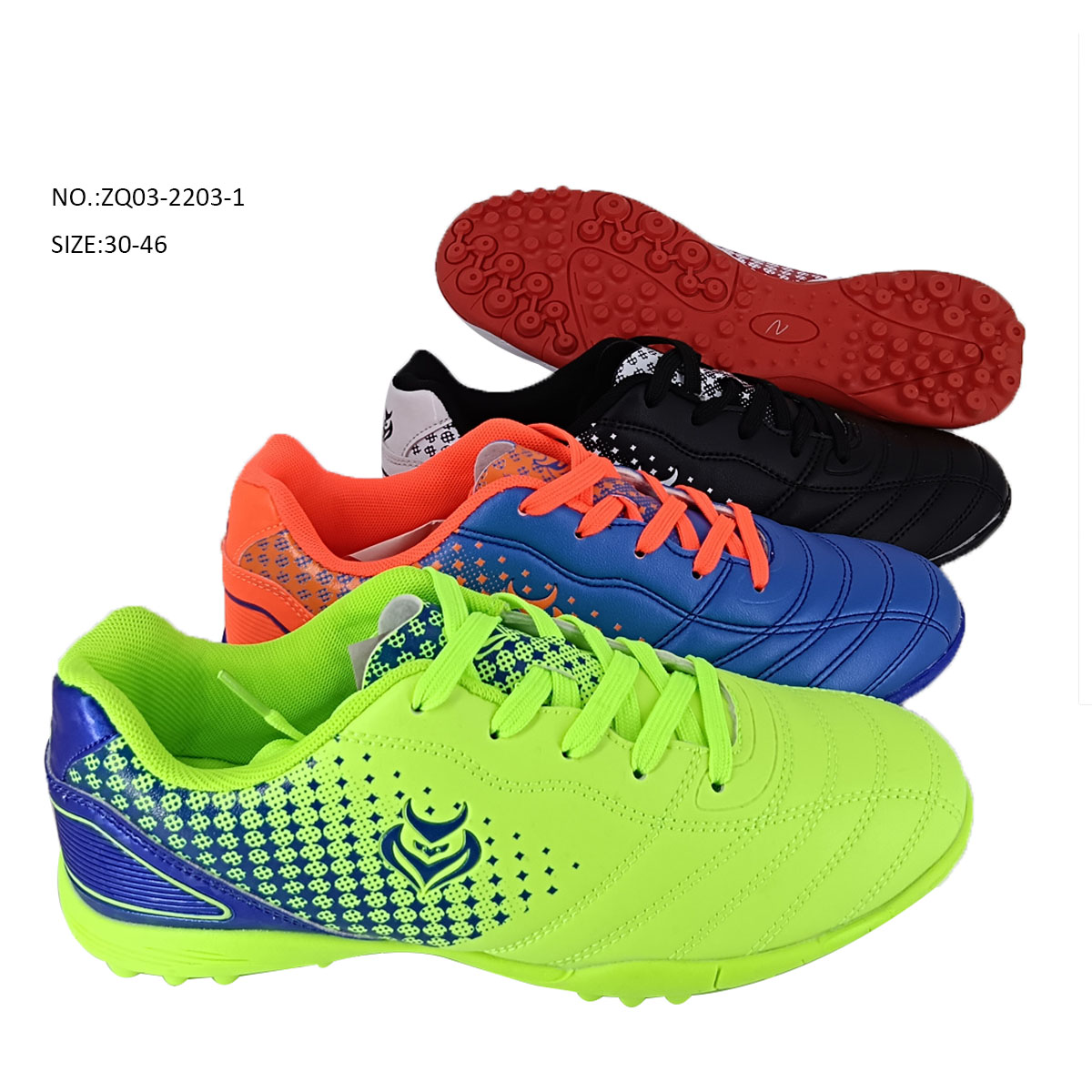 New Arrival Custom Professional Men Casual Soccer Sneaker Shoes Football