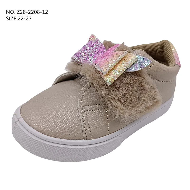 Good Quality Injection Kid Flat skate School Shoes Children Non-Slip Casual board Shoes