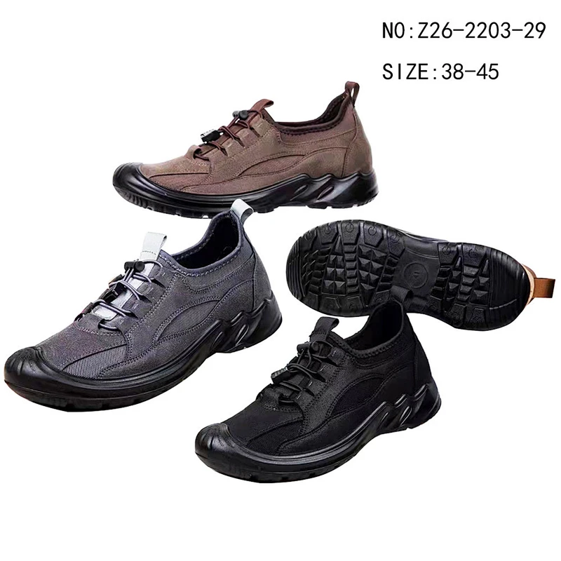 Fashion trend fly knitted men breathable casual shoes men jogging walking sports sneaker shoes