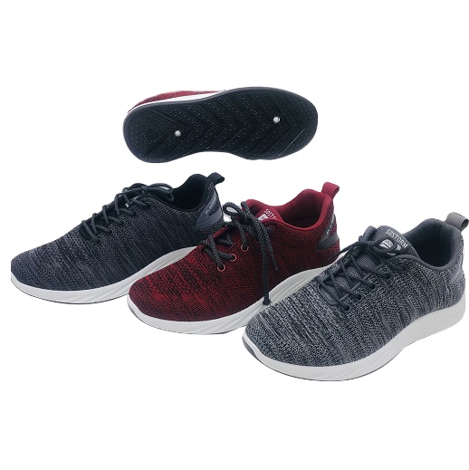New Custom Injection Men Fly knit Sneakers Sports Shoes Comfortable Running Casual Shoes