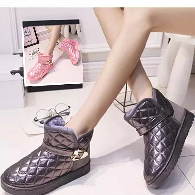 Winter Shoes Ladies Short Ankle Boot Women Warm Snow Boots