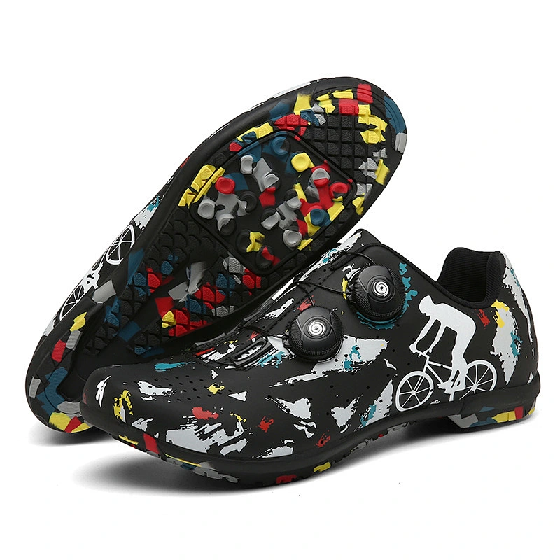 Men and Women  Cycling Shoes  Road Bike Mesh Quick Lace Style Road Bike Cycling Shoe MTB Cycling Shoes