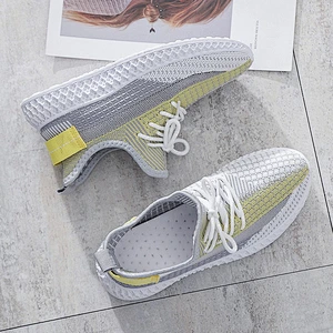 New Style Casual Footwear Shoes Women Sport knitted Shoes for Ladies
