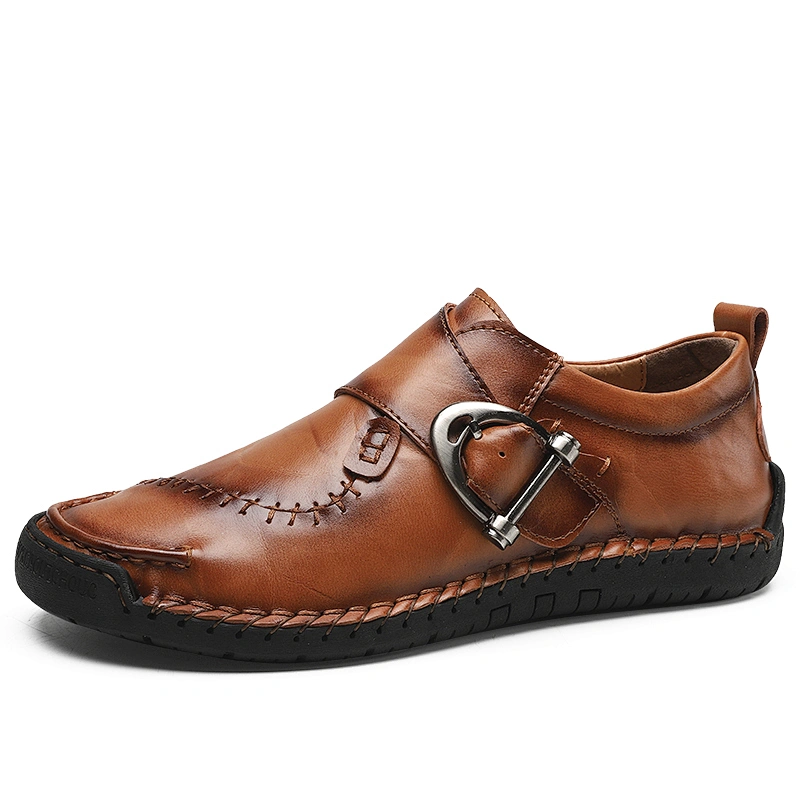 Men Business Leather Shoes Loafer Dress Shoes