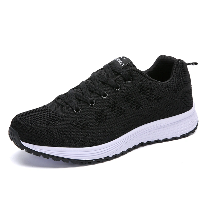 woman knitted Lightweight Sports Running Stylish breathable  cheap shoe