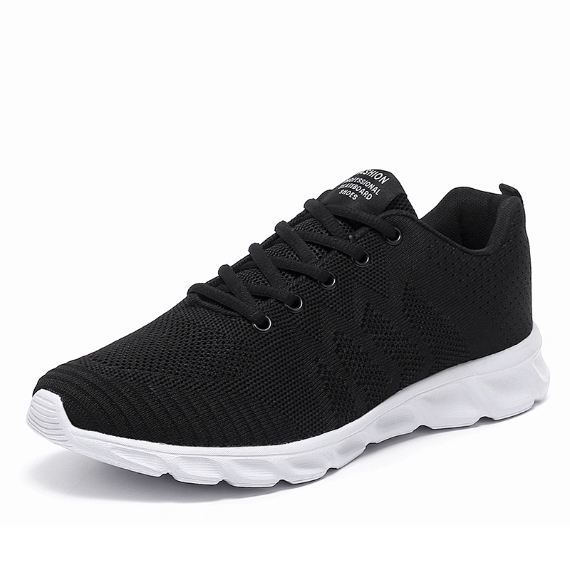 Fashion Design Breathable Men Sneakers casual knitted Sports roller Running Shoes
