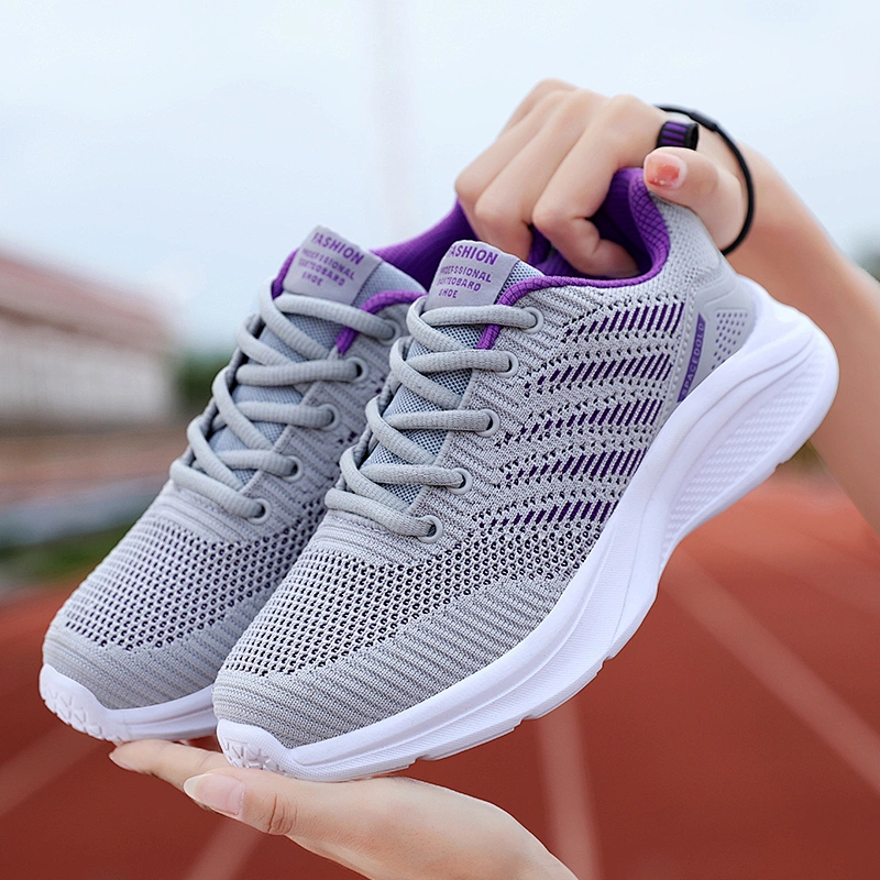 Lace Up Fitness Ladies Footwear Sneakers Casual Women sport running shoes