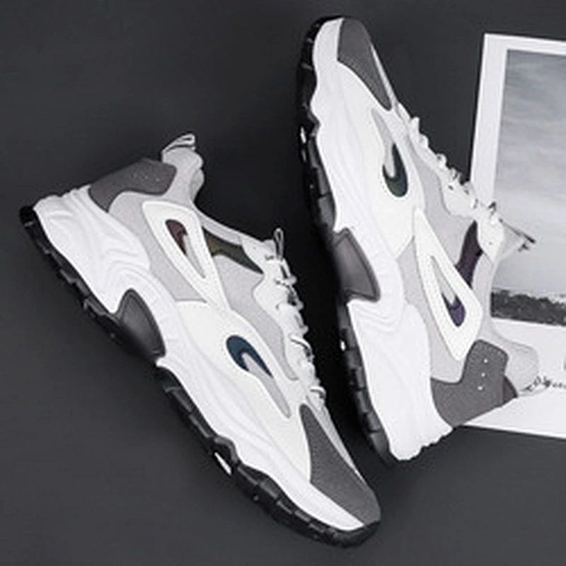 Men Casual Fashion Chunky Sneakers Lace Up Sport Walking Shoes