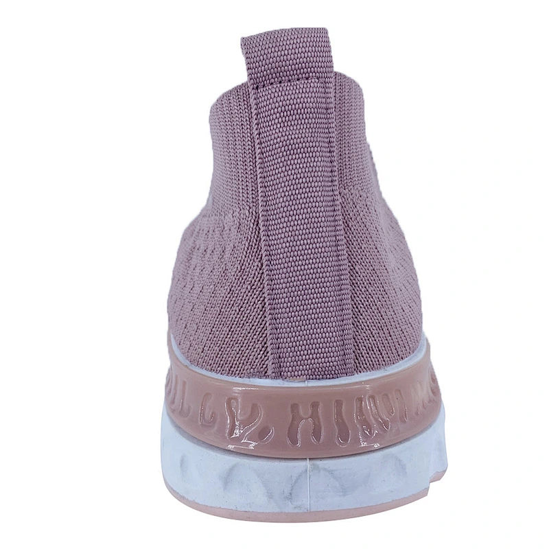 Fashion Trend Light Leisure Flats Shoes Women Walking Sneakers Breathable Mesh Lady Sport Running Sock Shoes