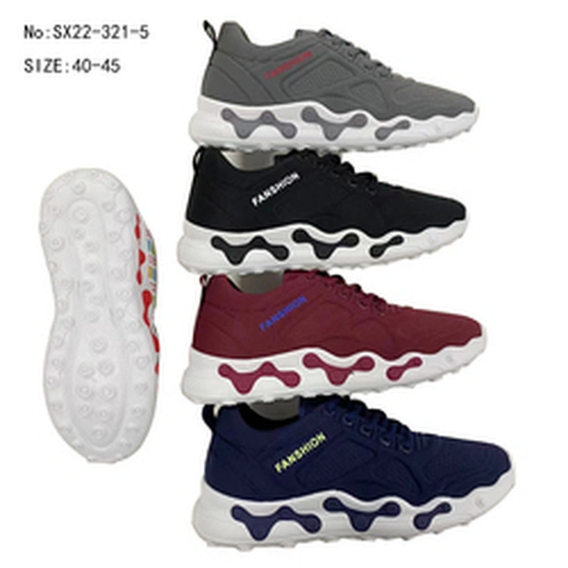 Custom injection fashion sport running sneakers casual sports shoes for men