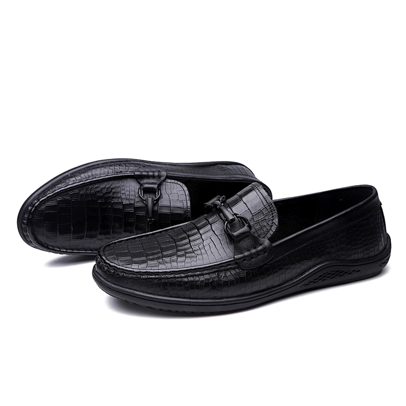 New Fashion Retro Casual Shoes Business Driving Loafers Leather Shoes for men Wholesale