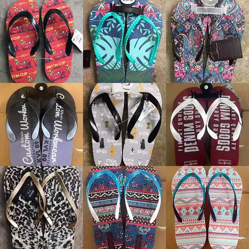 Mix Color  adults  EVA Sandals Flip Flops Stock Slipper stocks beach slippers shoe stock lots