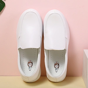 Women Safety Footwear Hospital Nurse Shoes With Wedge Heels