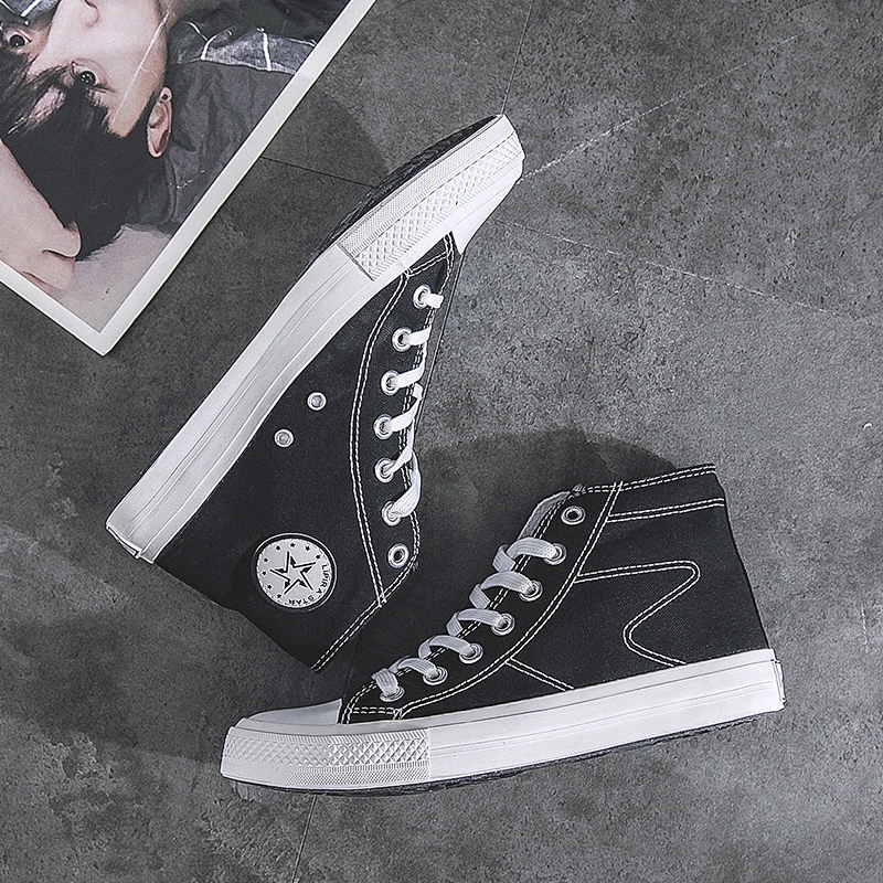 Men canvas walking style shoes sport men's casual shoes other trendy canvas shoes