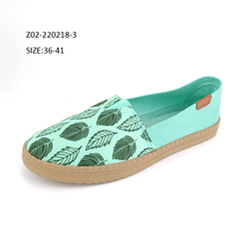 New Fashion Style Women loafers Casual Shoes walking ladies flat canvas shoes