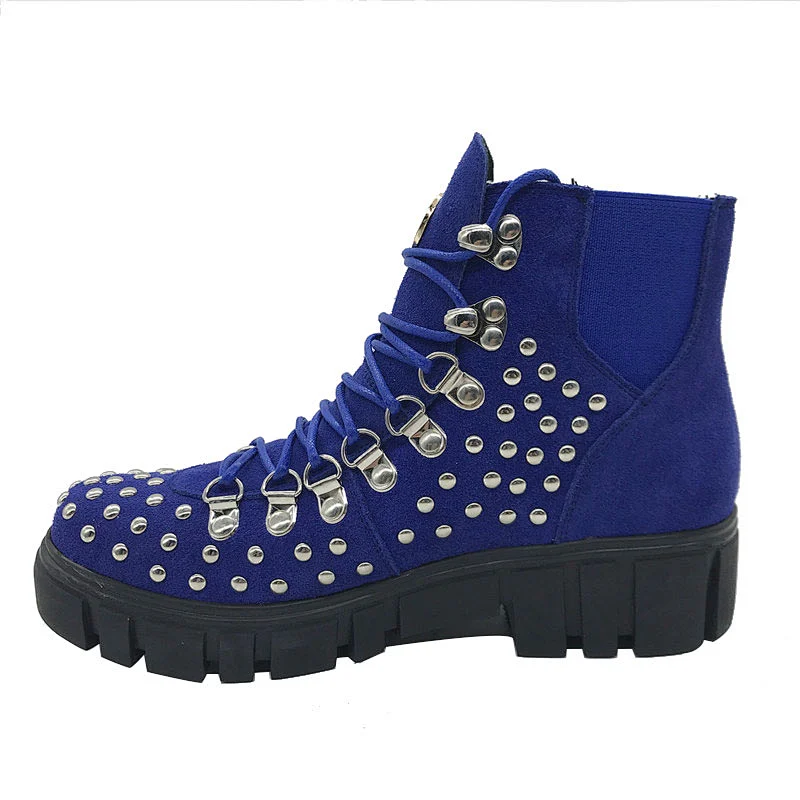 New  high quality  MID High Ladies Leather  suede Boots winter boots