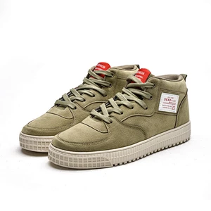 Fashion men PU casual sneaker running sports shoes