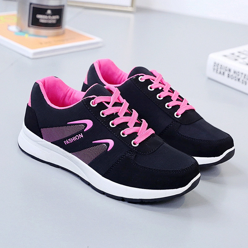 New Design Breathable Ladies Casual Running Sneaker Sport Shoes for Women