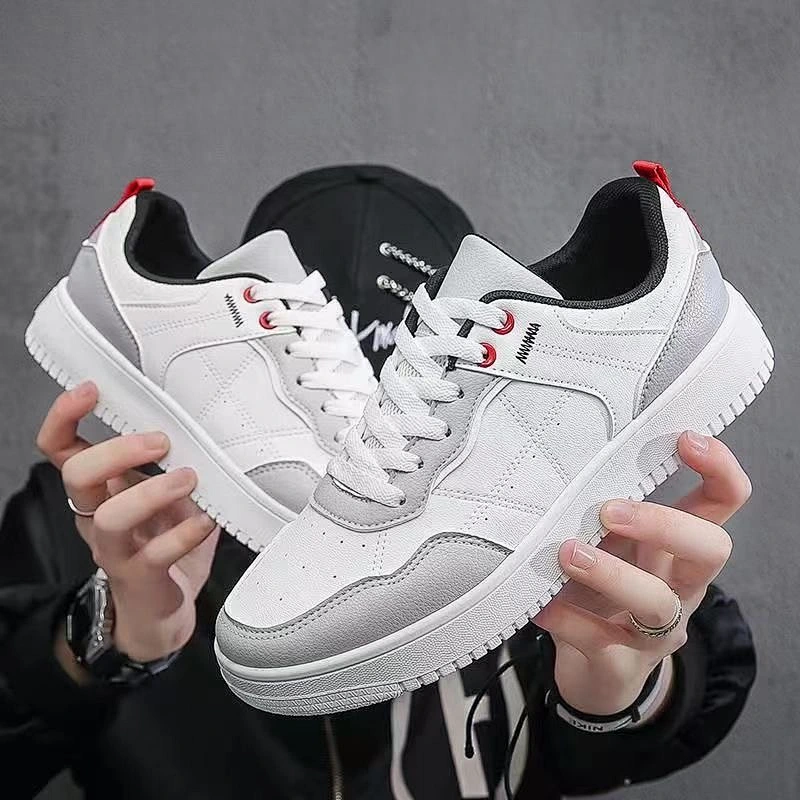 Men Casual Sneakers Lace up Sport Basketball Shoes