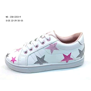 Hot Selling Star Design Injection Children Sneakers School Shoes Kids Canvas Casual Shoes