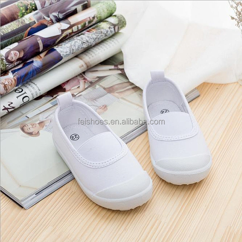 Unisex Fashion Children flat slip on shoes canvas Casual shoes custom shoes