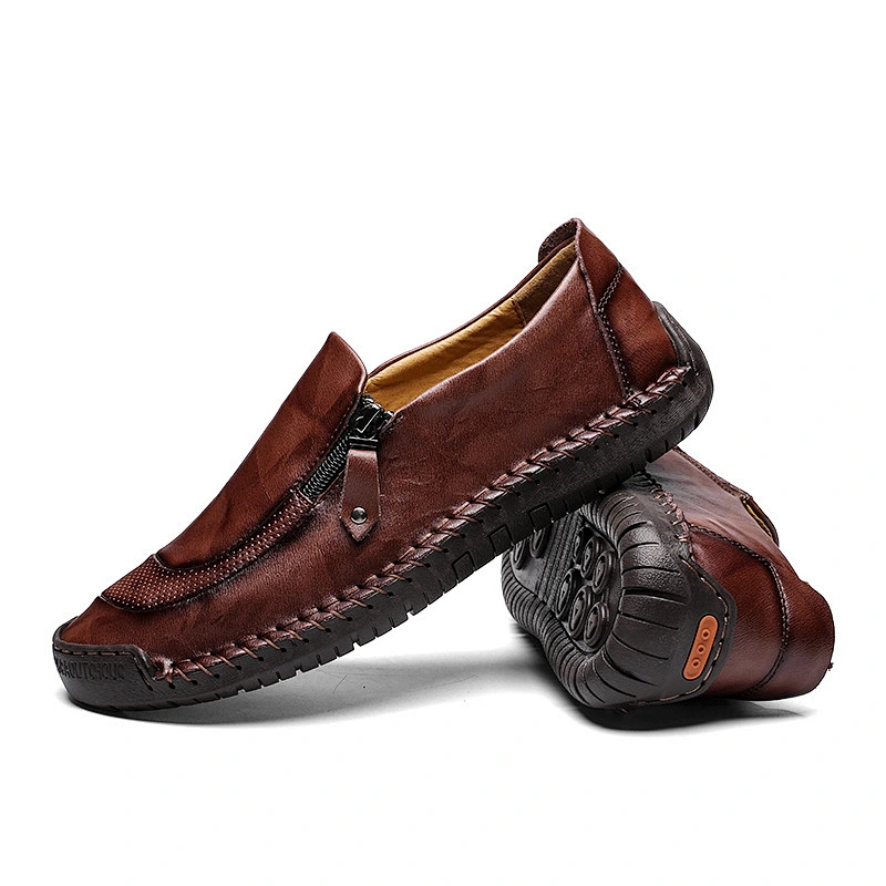 Work Casual Dress Shoes Men Genuine Leather Shoes
