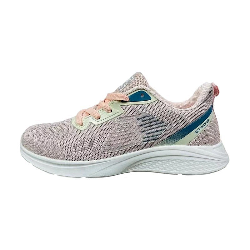 New Breathable Custom Men Fly Weave Sports Shoes Running Sneaker Lightweight Casual Shoes
