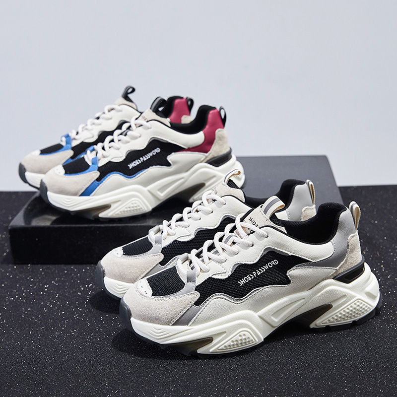 New Fashion Chunky Women Running Sneaker Casual Tennis Sport Shoes for Ladies