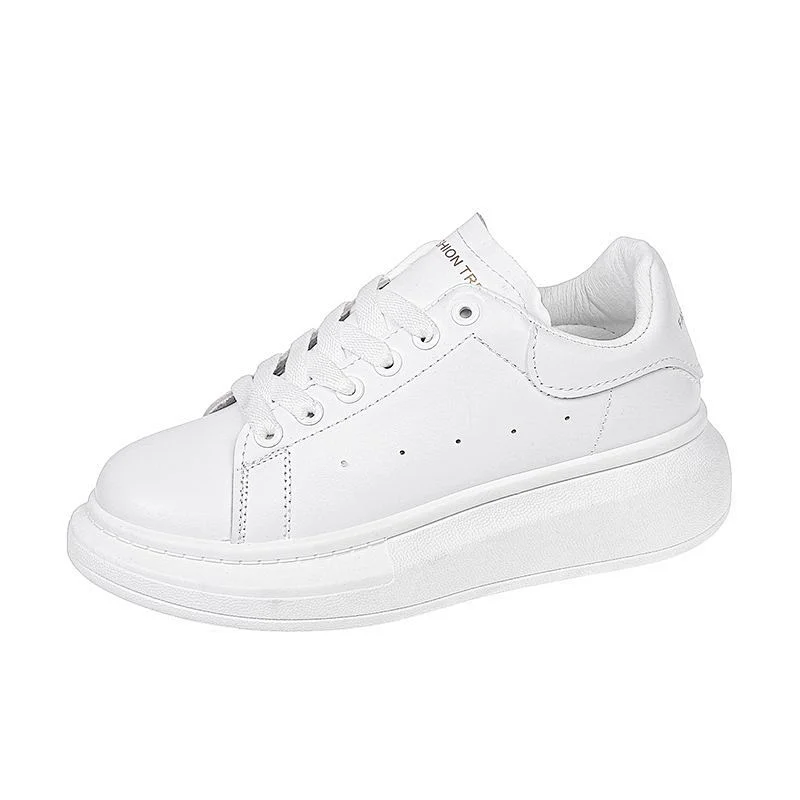 Fashion Thick soled Platform women white board shoes student walking style Sneakers