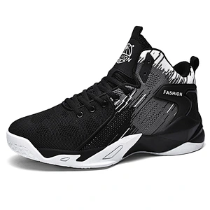 Casual Lace up Sneakers Men Sports Basketball Shoes