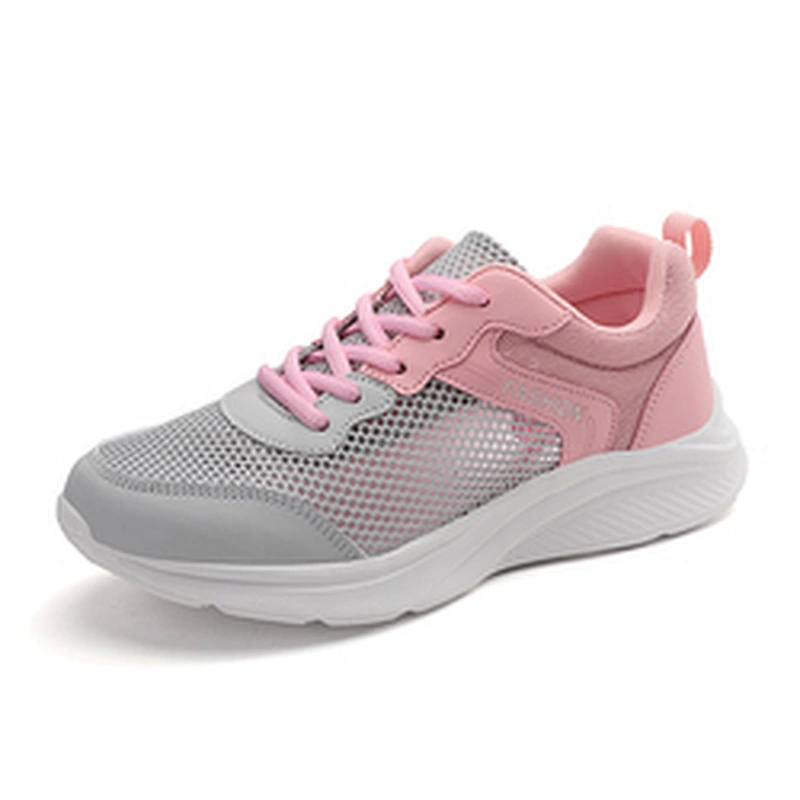 New Breathable fashion Ladies Fitness Walking Casual Shoes women Mesh running Sports Shoes