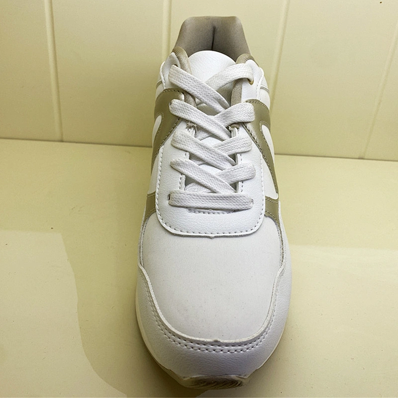 High Quality Comfortable White Men sports Casual Shoes custom leather Sneakers shoes