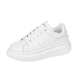 Fashion Thick soled Platform women white board shoes student walking style Sneakers