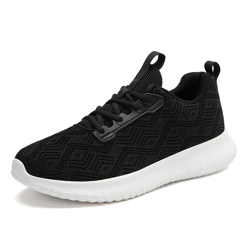 New Arrival Fashion men fitness casual running shoes trendy fly knitted sneaker sports shoes