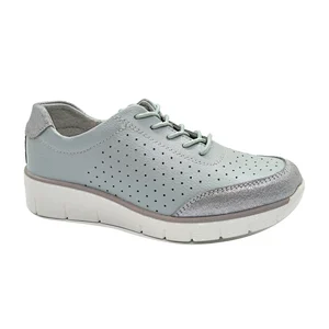 Classic style  ladies sneaker casual leather shoes women Casual walking style shoes