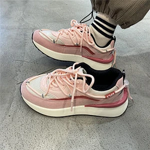 New versatile Korean version sneaker women's Dad shoes platform sports casual shoes