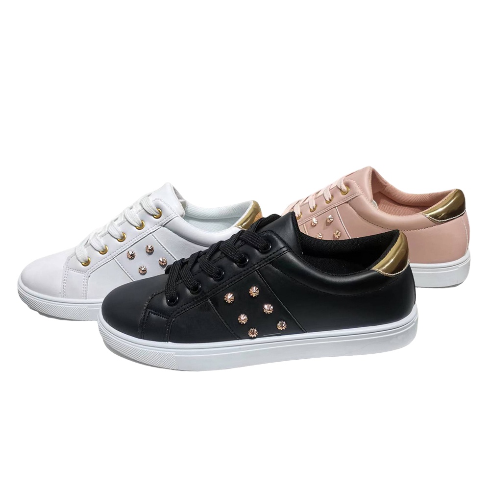 New design comfortable casual white shoes hot sell fashion sneakers