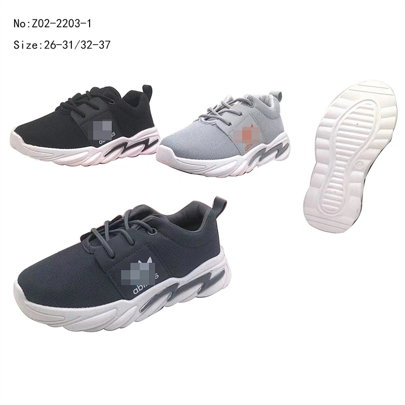 New custom Casual Children Tennis Breathable Fashion Footwear Kids Running Sports Shoes