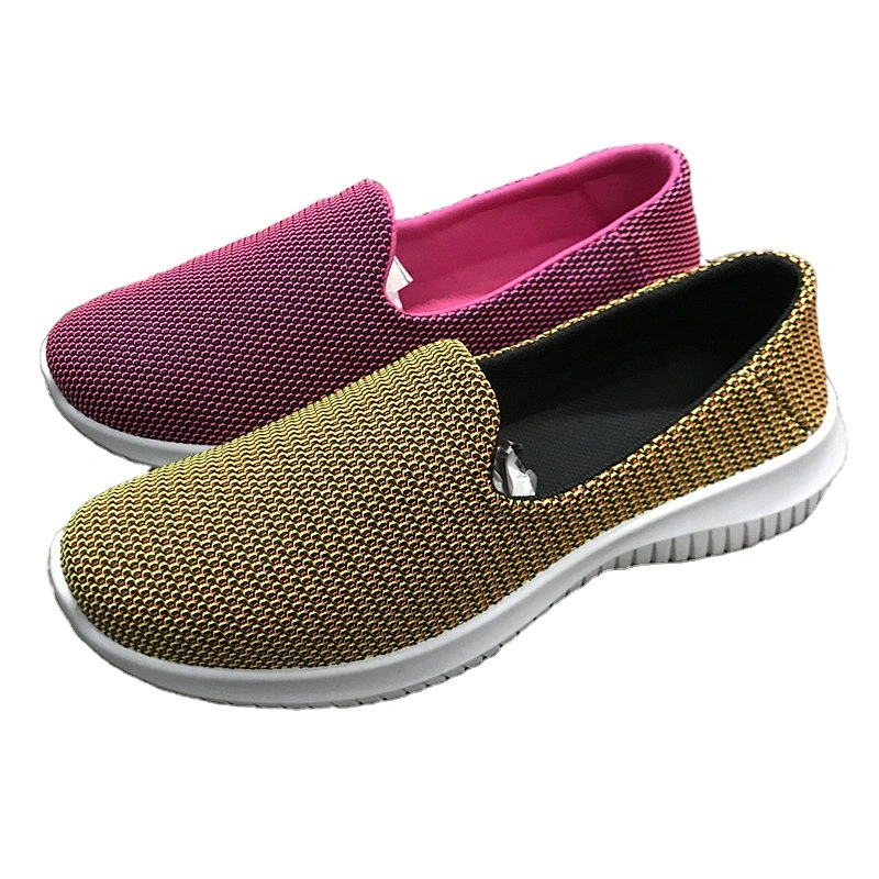 Factory Women Casual Shoes Slip on Flat Shoes Customized