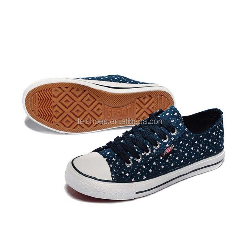 XB004 hot sale women Canvas Shoes school casual shoes